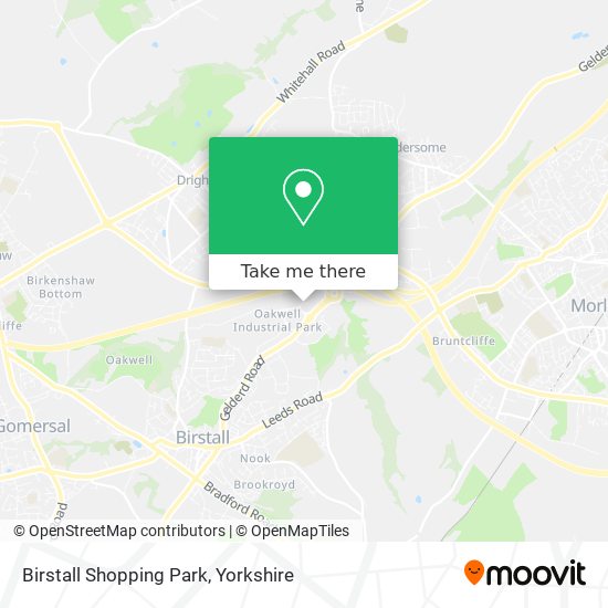 Birstall Shopping Park map