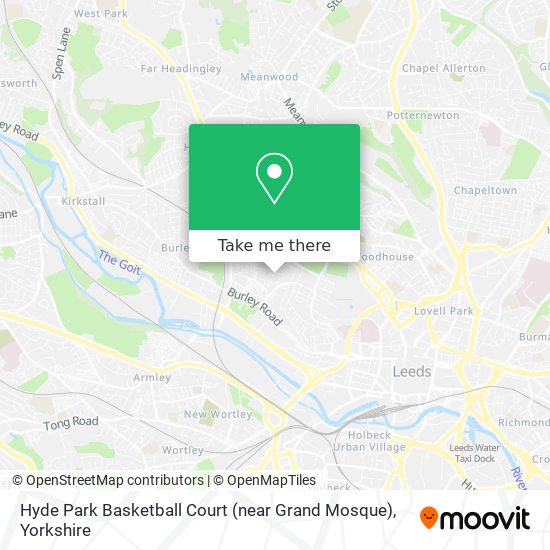 Hyde Park Basketball Court (near Grand Mosque) map