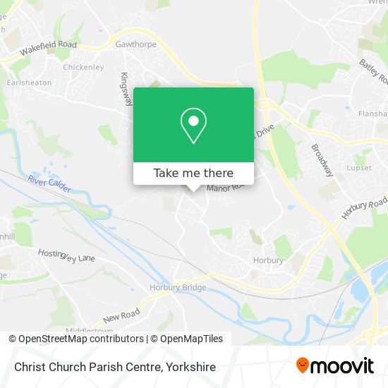 Christ Church Parish Centre map