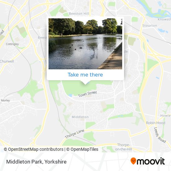 Middleton Park map