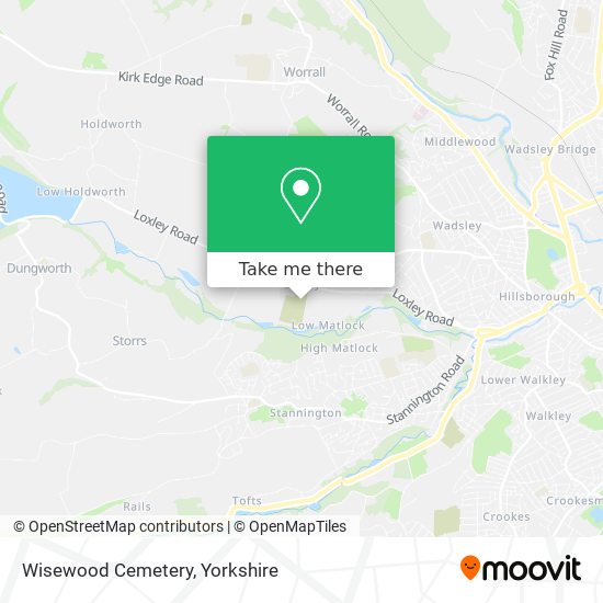 Wisewood Cemetery map