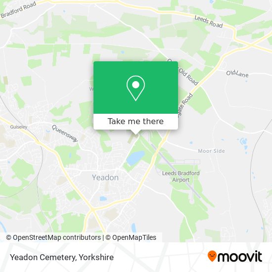 Yeadon Cemetery map