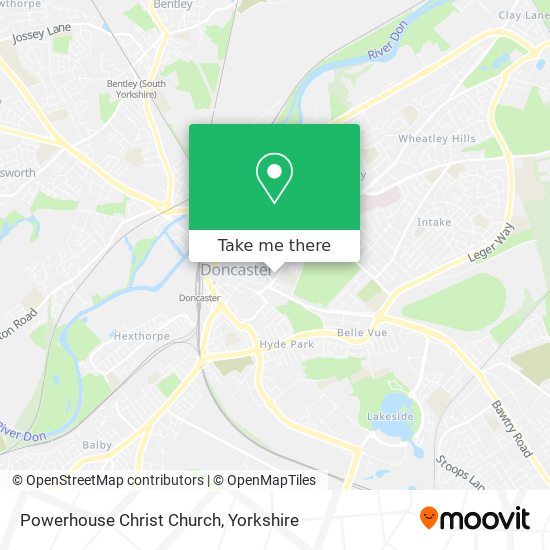 Powerhouse Christ Church map