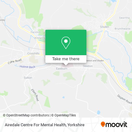 Airedale Centre For Mental Health map
