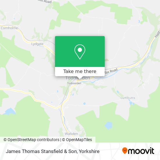 James Thomas Stansfield & Son map