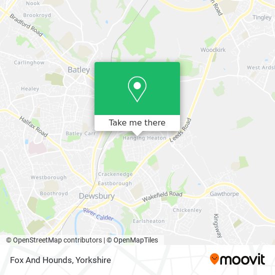Fox And Hounds map