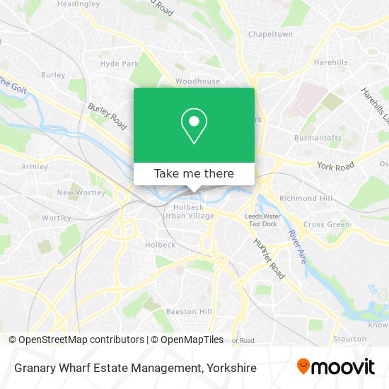 Granary Wharf Estate Management map