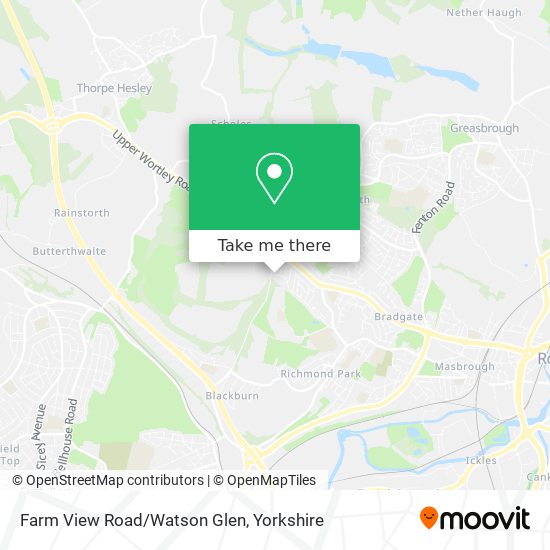 Farm View Road/Watson Glen map