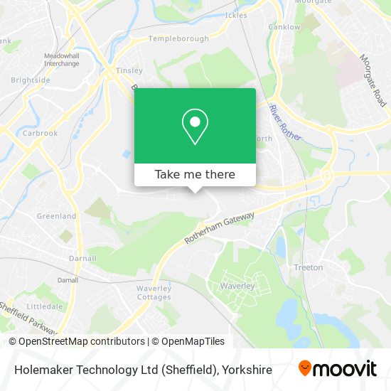 Holemaker Technology Ltd (Sheffield) map