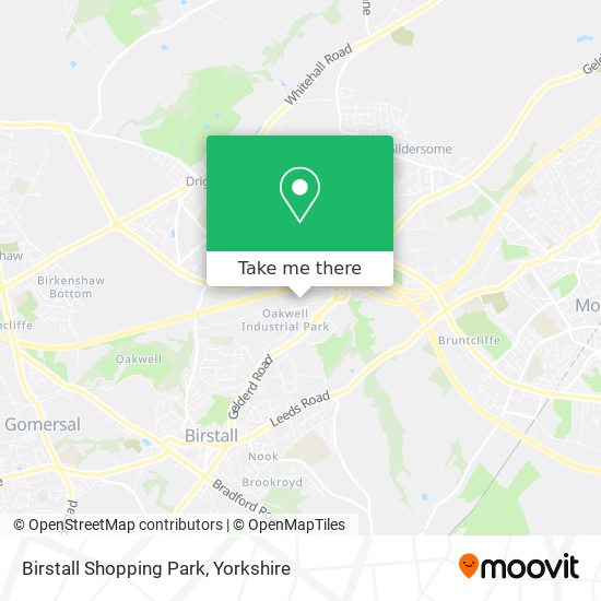 Birstall Shopping Park map