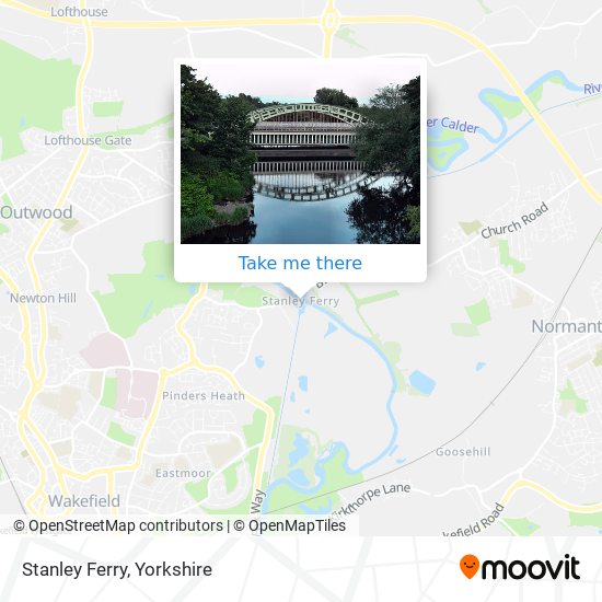 Stanley Ferry map