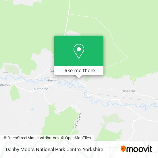 Danby Moors National Park Centre map