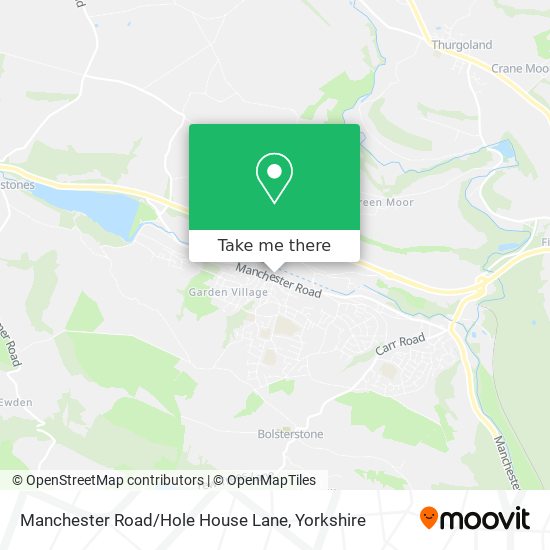 Manchester Road / Hole House Lane map