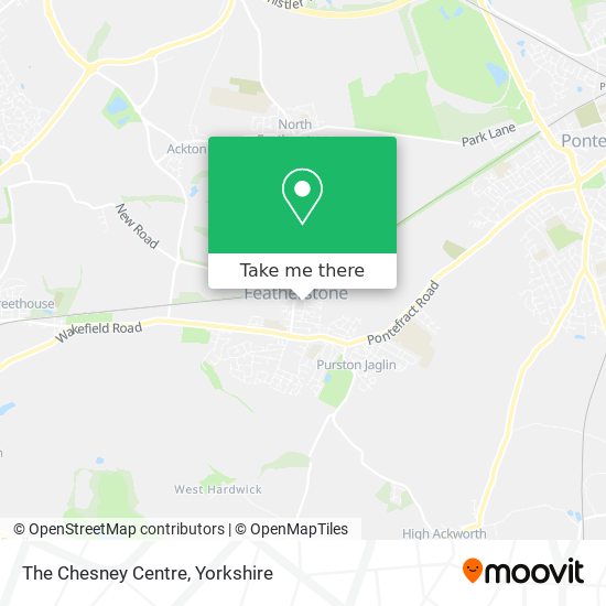 The Chesney Centre map
