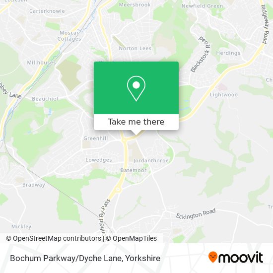 Bochum Parkway/Dyche Lane map