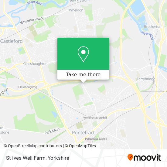St Ives Well Farm map