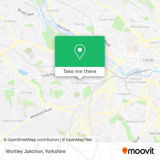 Wortley Junction map