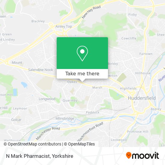 N Mark Pharmacist map