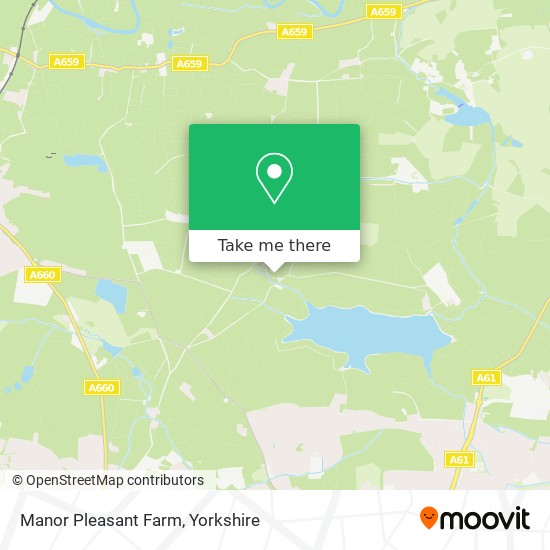 Manor Pleasant Farm map