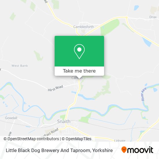 Little Black Dog Brewery And Taproom map