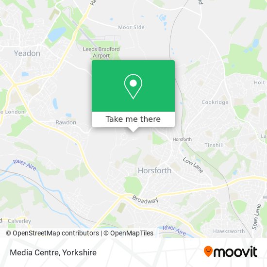 Media Centre map