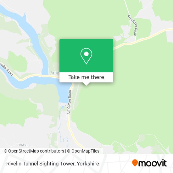 Rivelin Tunnel Sighting Tower map
