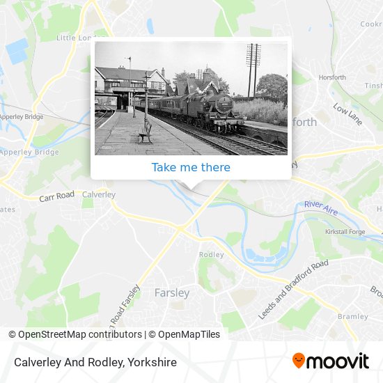Calverley And Rodley map