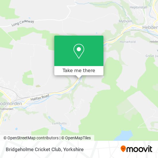 Bridgeholme Cricket Club map