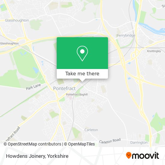 Howdens Joinery map