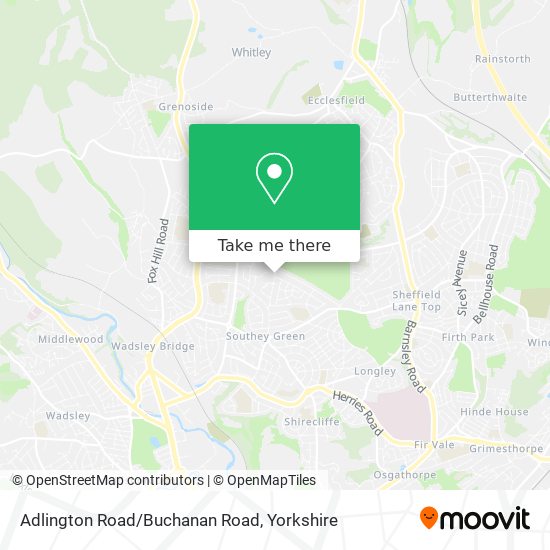 Adlington Road/Buchanan Road map