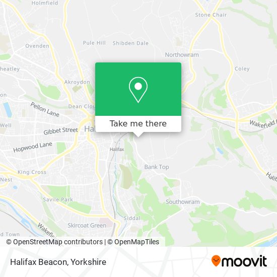 Halifax Beacon map