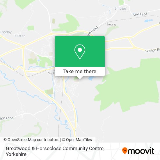 Greatwood & Horseclose Community Centre map