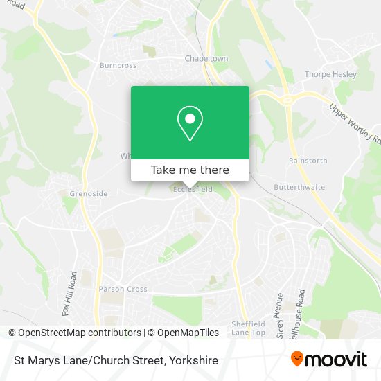 St Marys Lane/Church Street map