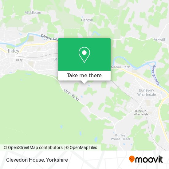 Clevedon House map