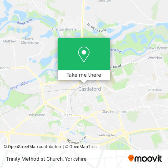 Trinity Methodist Church map