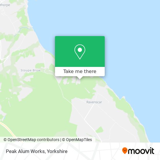 Peak Alum Works map