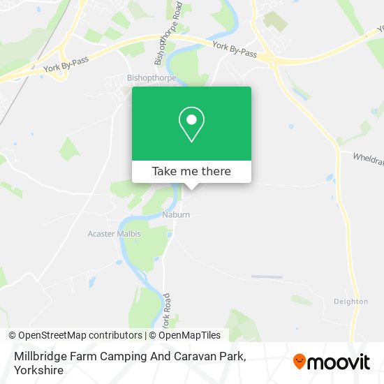 Millbridge Farm Camping And Caravan Park map