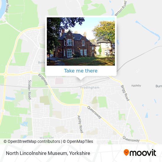 North Lincolnshire Museum map