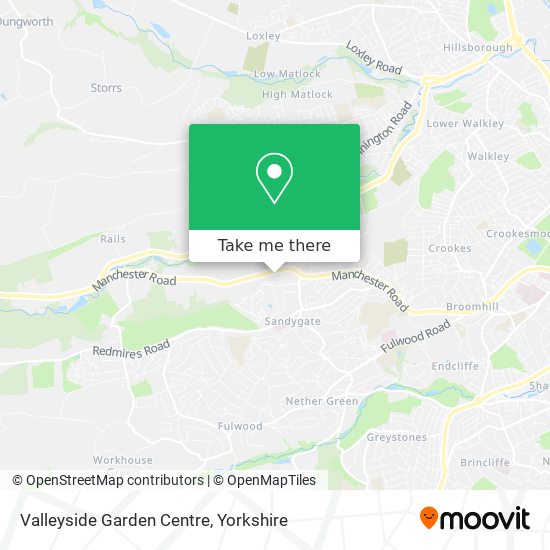 Valleyside Garden Centre map