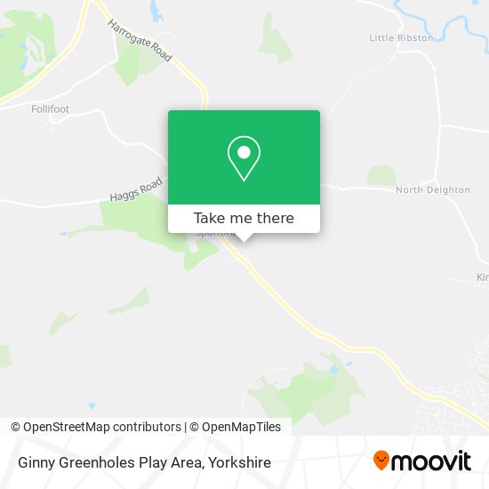 Ginny Greenholes Play Area map
