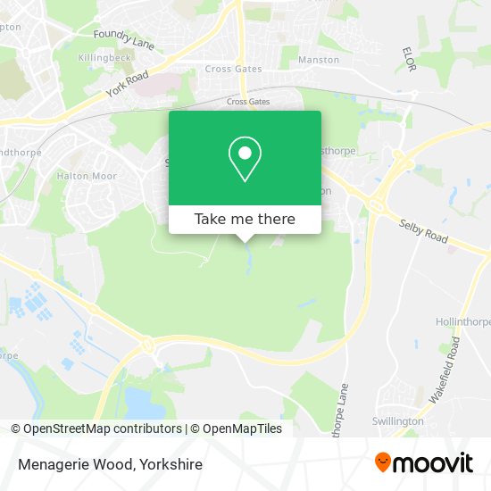 Menagerie Wood map