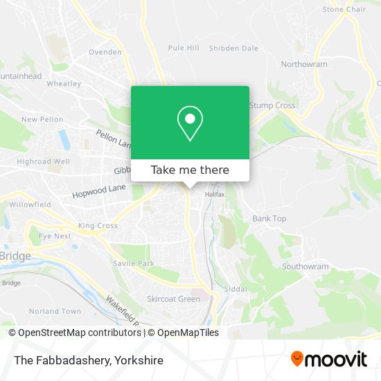 The Fabbadashery map