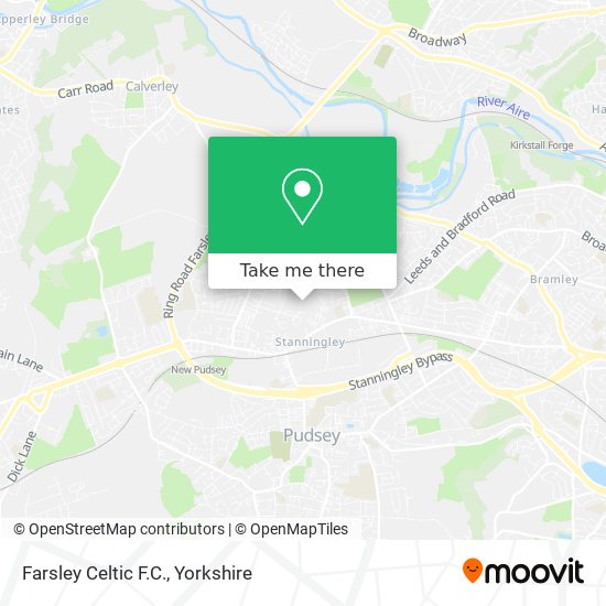 Farsley Celtic F.C. map