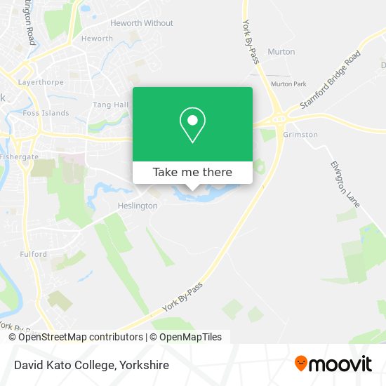 David Kato College map