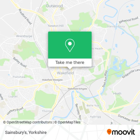 Sainsbury's map