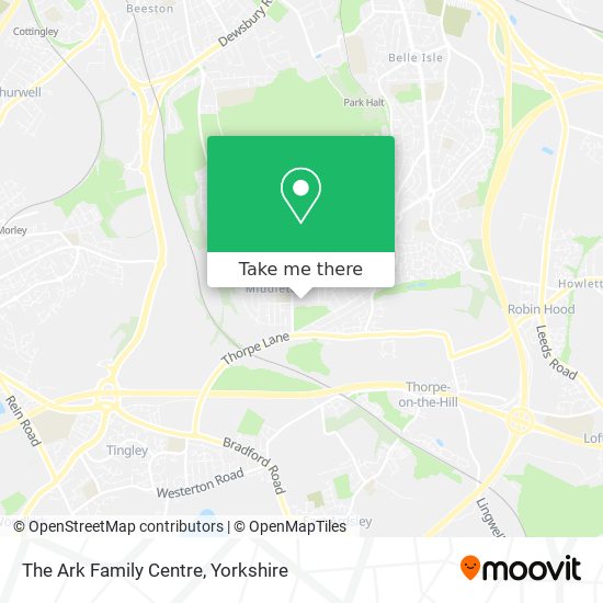 The Ark Family Centre map
