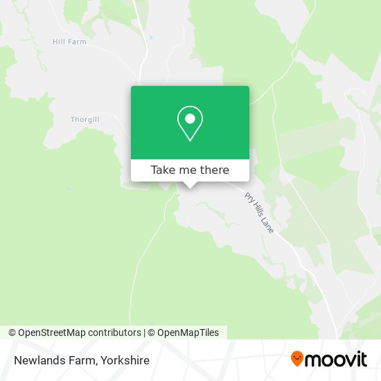 Newlands Farm map