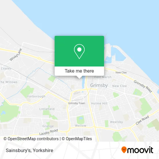 Sainsbury's map