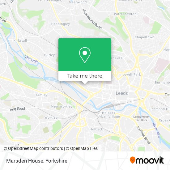 Marsden House map