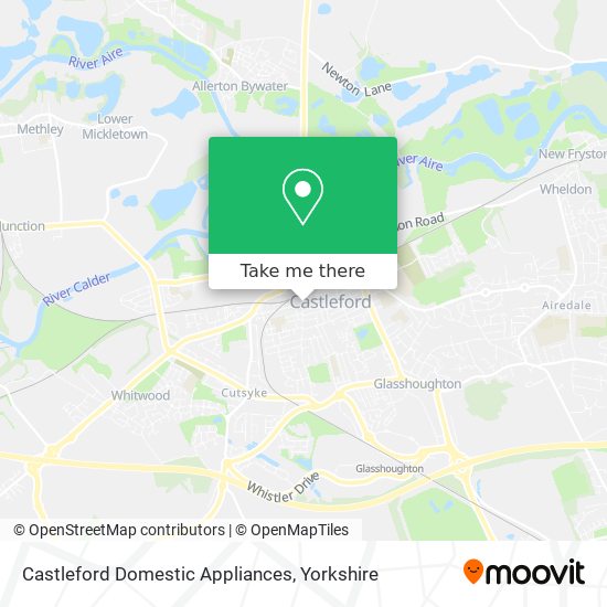 Castleford Domestic Appliances map